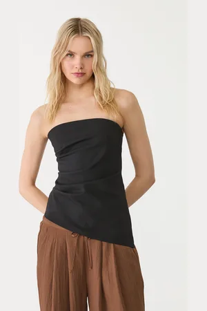 Stradivarius Top a fascia asimmetrico L