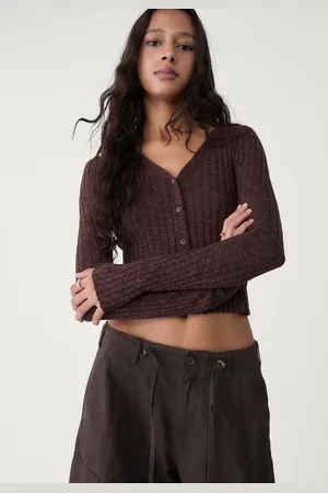 Stradivarius Cardigan in maglia con bottoni XL