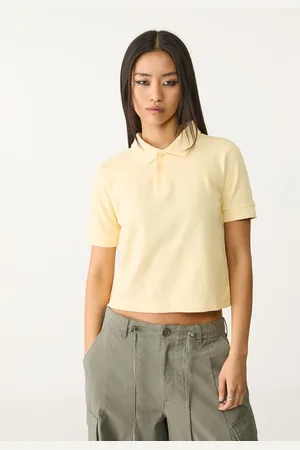 Stradivarius Maglietta polo maniche corte L