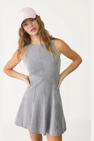 Stradivarius Vestito corto denim M