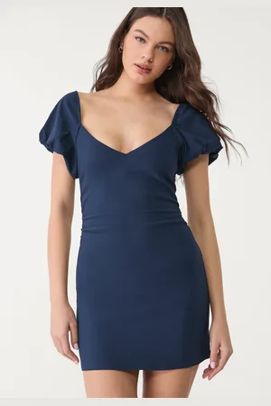Stradivarius Vestito corto schiena scoperta L