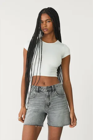 Stradivarius Bermuda denim 36