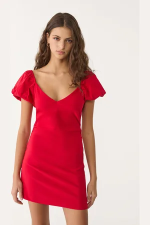 Stradivarius Vestito corto schiena scoperta L