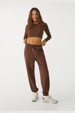 Stradivarius Pantaloni jogger morbidi al tatto M