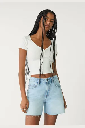 Stradivarius Bermuda denim 44