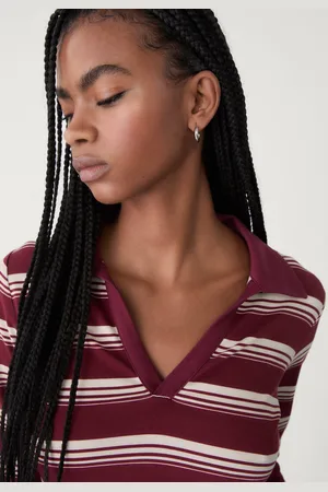Stradivarius Polo a righe XS