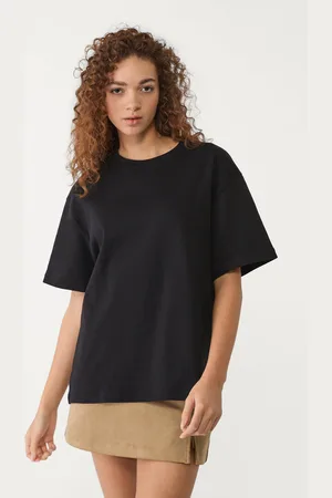 Stradivarius Maglietta basic oversize heavy weight M