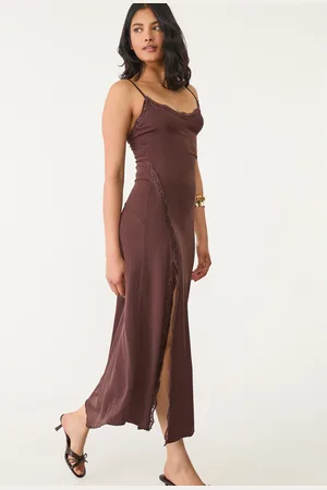 Stradivarius Vestito lungo pizzo L