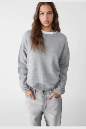 Stradivarius Pullover in maglia con collo rotondo XS
