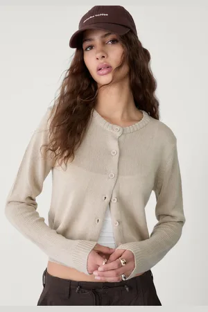 Stradivarius Cardigan in maglia con bottoni S