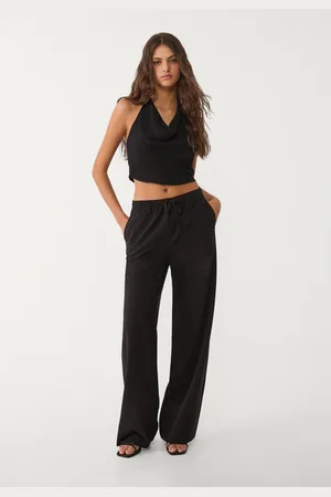 Stradivarius Pantaloni lunghi morbidi eleganti XS