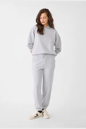 Stradivarius Pantaloni jogger in felpa L