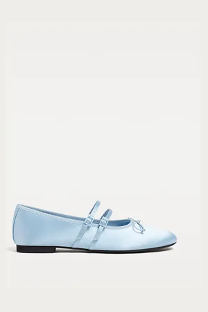Stradivarius Ballerine satinate con fiocco 35