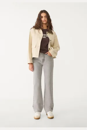 Stradivarius D98 Jeans Straight effetto vintage 38
