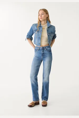 Stradivarius D98 Jeans Straight effetto vintage 40