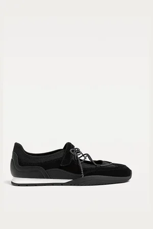 Stradivarius Sneakers in pelle 37