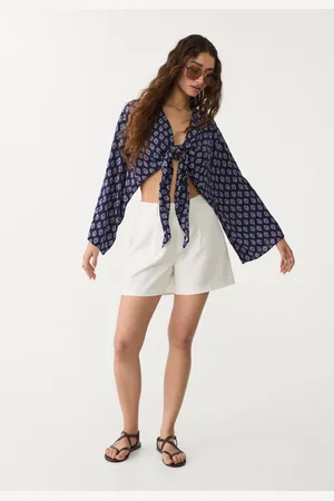 Stradivarius Shorts eleganti pince 44