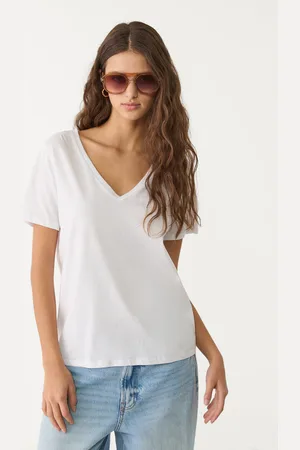 Stradivarius Maglietta basic scollo a v L