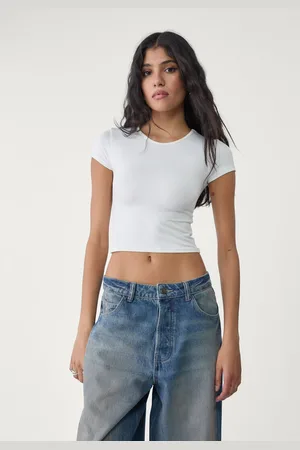 Stradivarius Maglietta basic in poliammide M