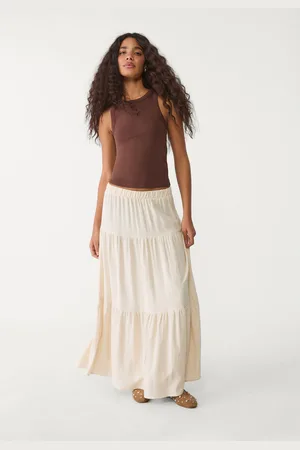 Stradivarius Gonna midi boho M