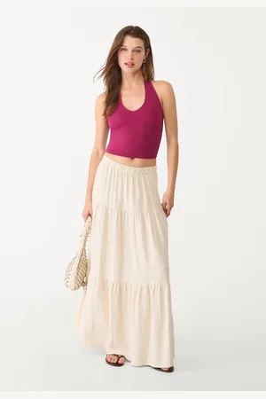Stradivarius Top corto halter M