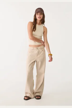 Stradivarius Top basic scollo nuotatore S