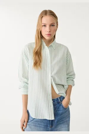 Stradivarius Camicia in misto lino XL