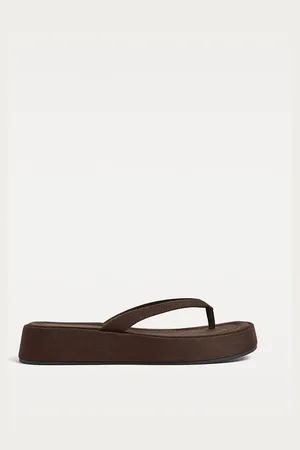 Stradivarius Sandali bassi in tessuto 36