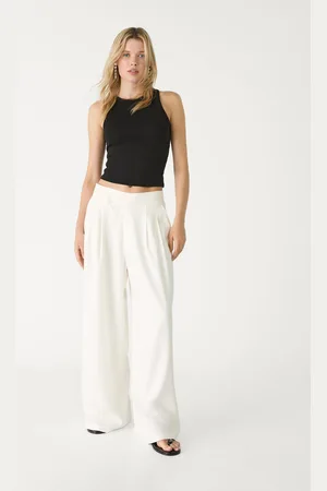 Stradivarius Top basic scollo nuotatore M