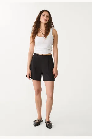 Stradivarius Shorts eleganti pince 36