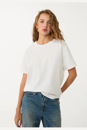 Stradivarius Maglietta basic boxy heavy weight M
