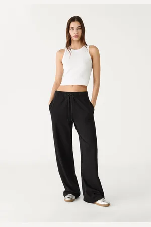 Stradivarius Pantaloni jogger larghi XS