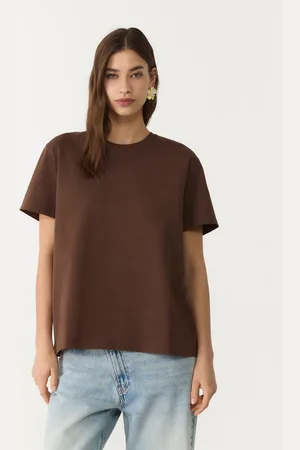 Stradivarius Maglietta basic boxy heavy weight XL
