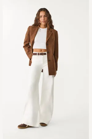 Stradivarius D71 Jeans wide leg flare comfort 36
