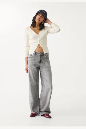 Stradivarius D91 Jeans low wide leg 46