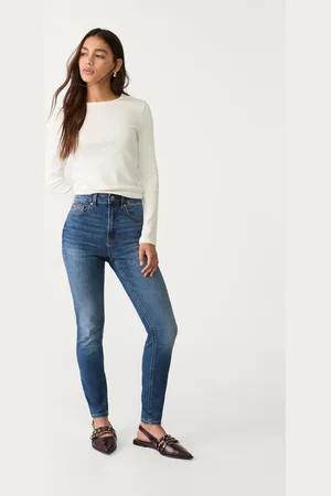 Stradivarius D09 Jeans skinny super high waist 46
