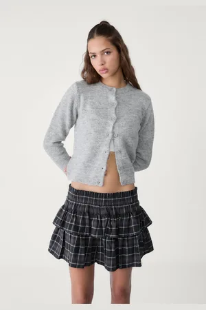 Stradivarius Giacca in maglia con bottoni M