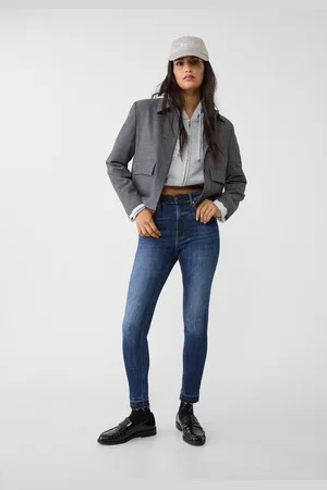 Stradivarius D07 Jeans skinny regular waist 46