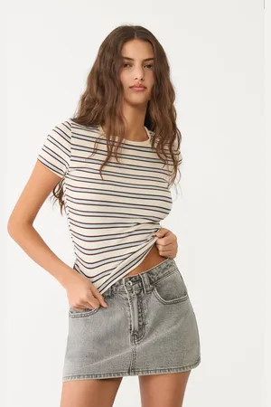Stradivarius D62 gonna pantalone denim 38