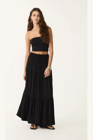 Stradivarius Gonna midi boho M