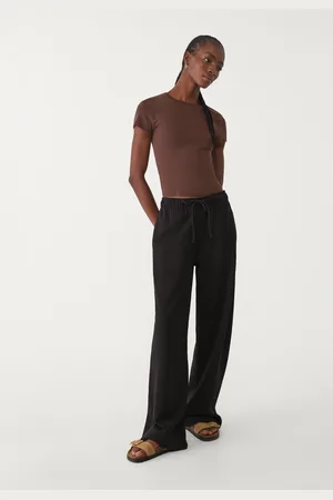 Stradivarius Pantaloni jogger larghi S