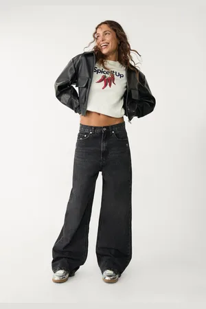 Stradivarius D88 Jeans baggy wide leg 46