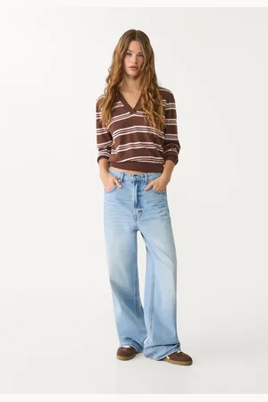 Stradivarius D88 Jeans baggy wide leg 36