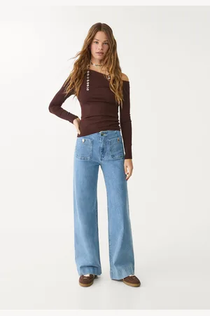 Stradivarius D77 Jeans minimal tasche 42