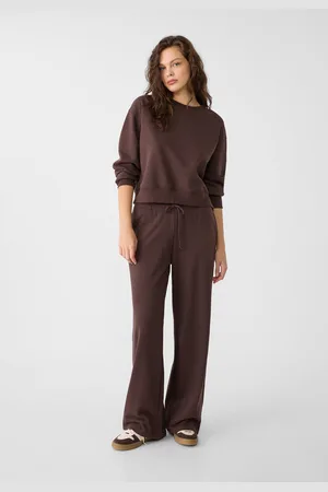 Stradivarius Pantaloni jogger larghi L
