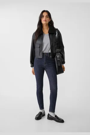 Stradivarius D07 Jeans skinny regular waist 42
