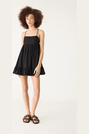 Stradivarius Abito corto e fluido in popeline XS