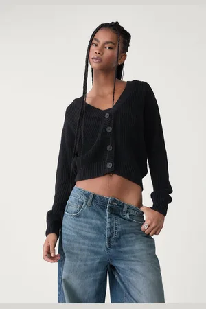 Stradivarius Cardigan in maglia con bottoni L