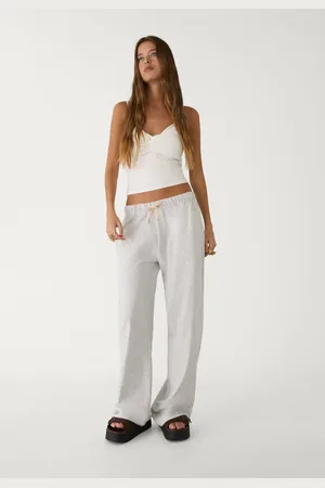 Stradivarius Pantaloni jogger cordoncino XL