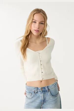 Stradivarius Cardigan in maglia con bottoni S